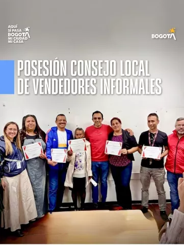 Posesion Concejo local de vendedores Informarles